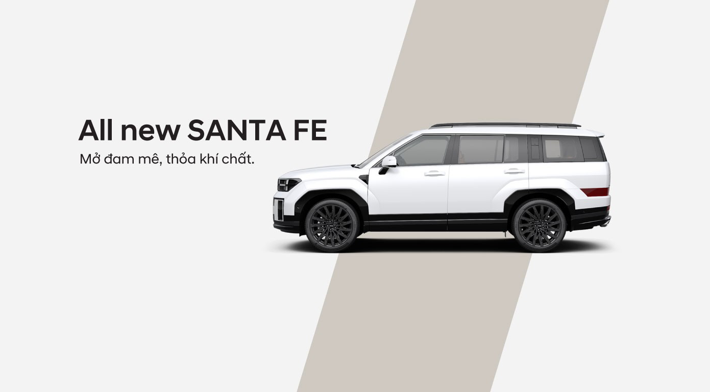 HYUNDAI THÀNH CÔNG GIỚI THIỆU SANTA FE HYBRID ĐẾN THỊ TRƯỜNG VIỆT NAM