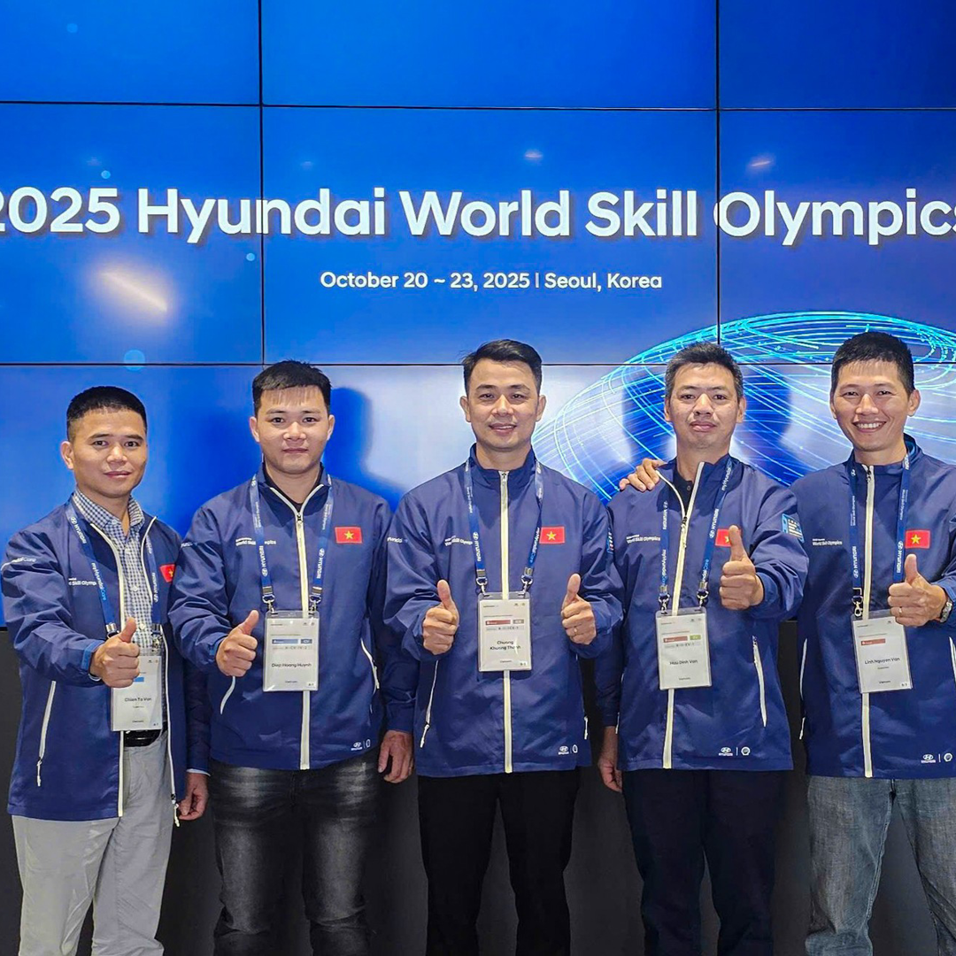 HYUNDAI THÀNH CÔNG VIỆT NAM GIÀNH 02 HUY CHƯƠNG VÀNG TẠI HYUNDAI WORLD SKILL OLYMPICS 2025