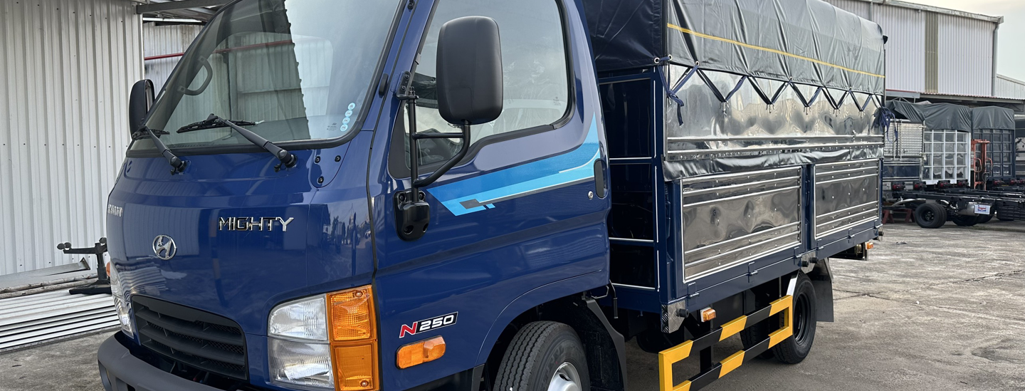 New Mighty N250 – Thùng Mui Bạt