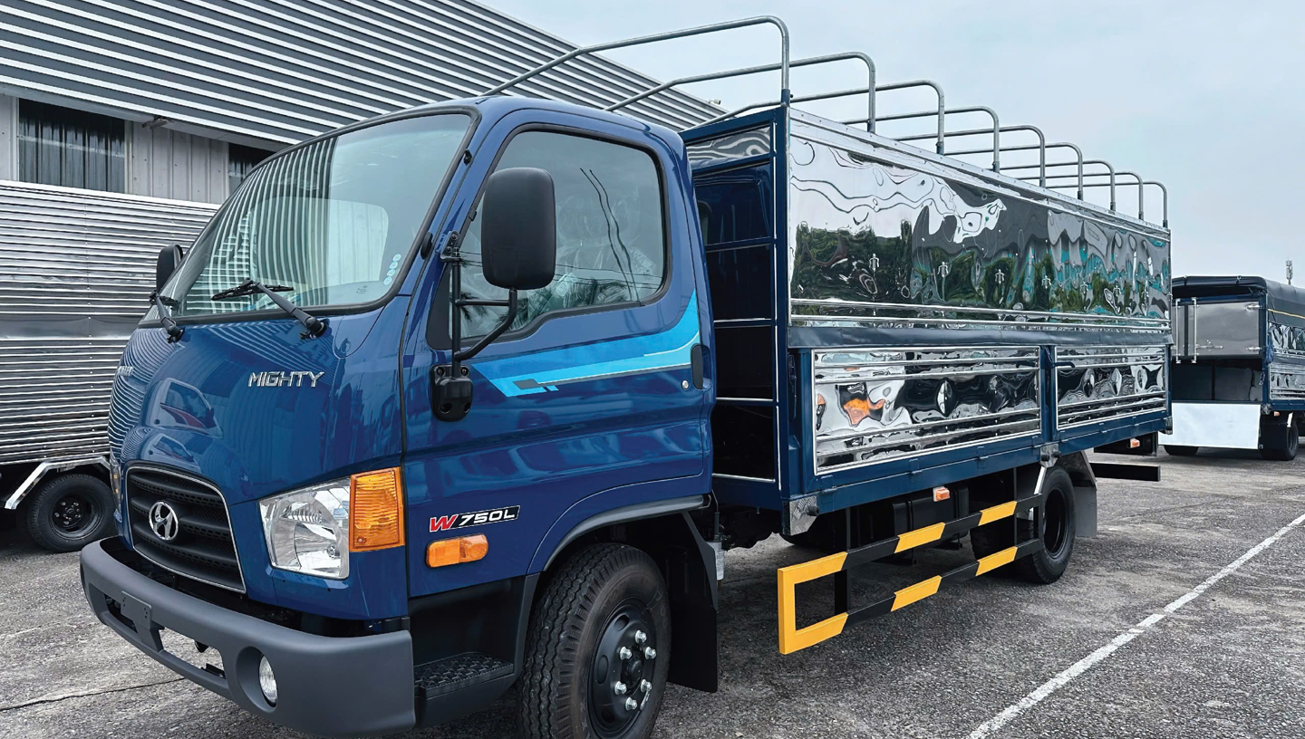 Hyundai New Mighty W750L Thùng Bạt