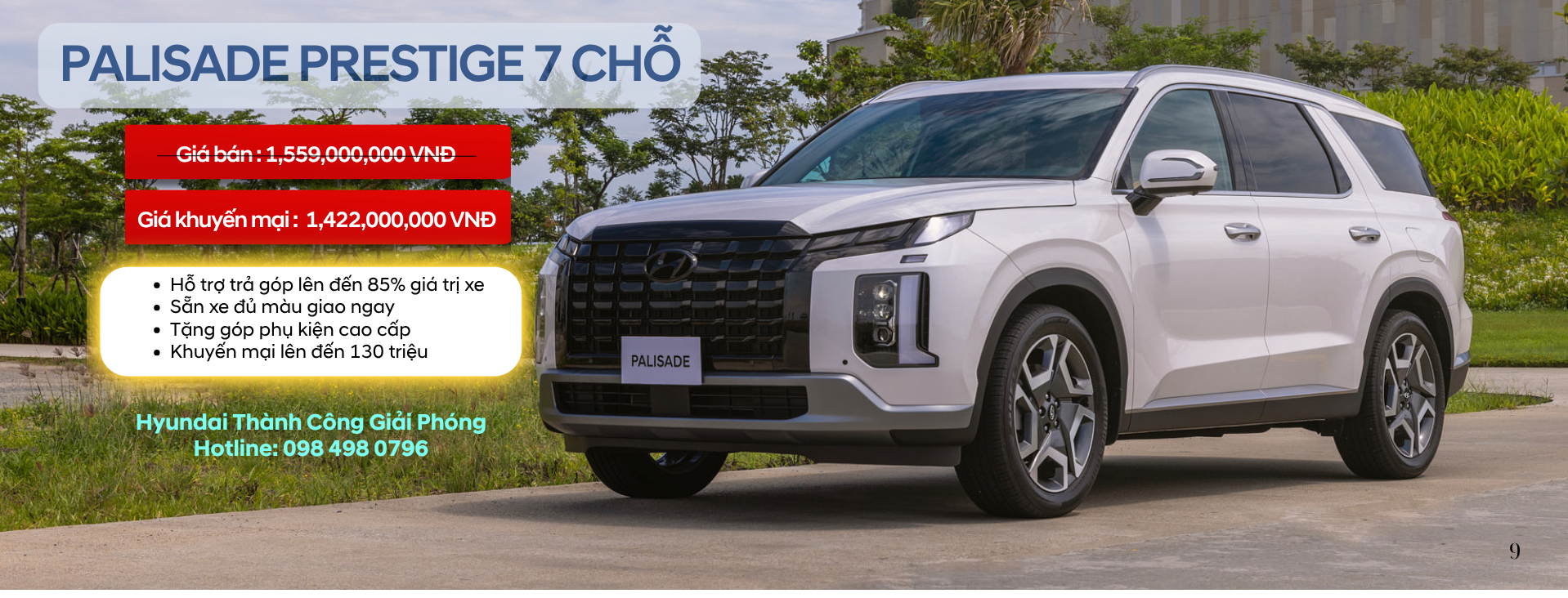 Hyundai Palisade Prestige 7 Chỗ