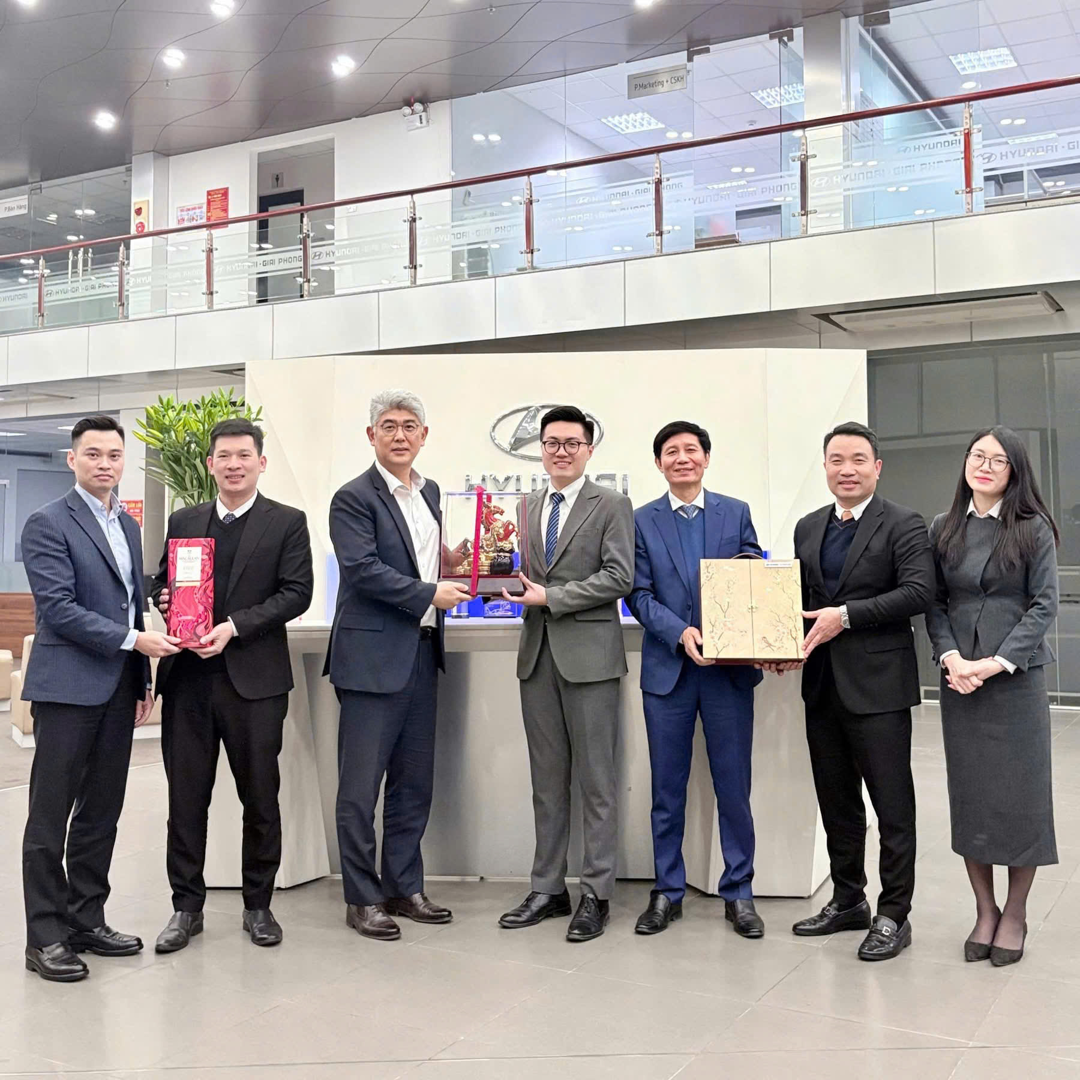 HYUNDAI GIẢI PHÓNG VINH DỰ ĐÓN TIẾP BAN LÃNH ĐẠO HYUNDAI THÀNH CÔNG VIỆT NAM ĐẾN THĂM VÀ LÀM VIỆC