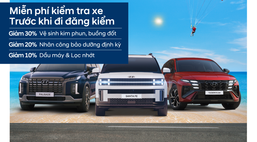Khuyến Mãi Dịch Vụ Hyundai Tháng 6/2026: Chăm Xe Trọn Gói, An Tâm Vạn Dặm