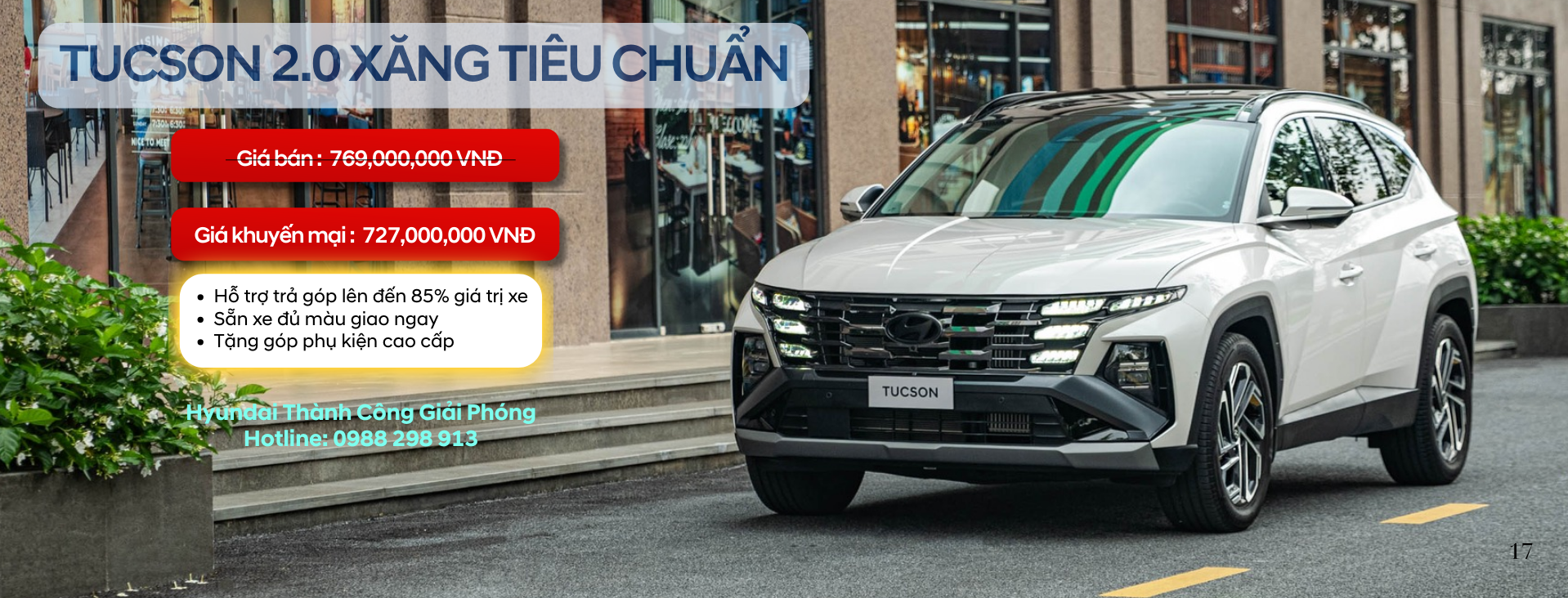 Tucson 2.0 AT Tiêu Chuẩn
