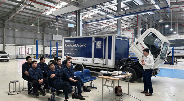 HYUNDAI BẮC VIỆT – ĐÀO TẠO NỘI BỘ HÀNG QUÝ THÀNH CÔNG TỐT ĐẸP