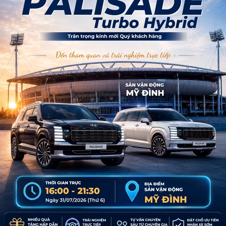 NỐI TIẾP CƠN SỐT CỦA PALISADE HYBRID