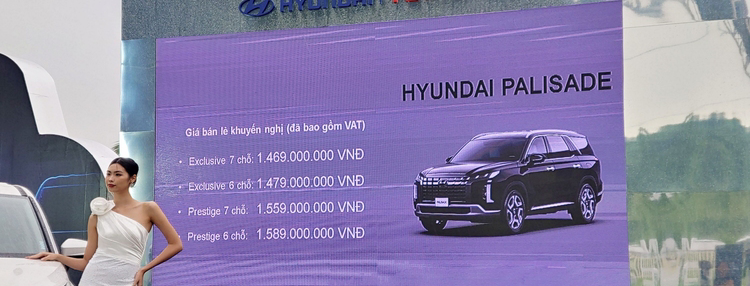 Hyundai Palisade 6 chỗ Presstige