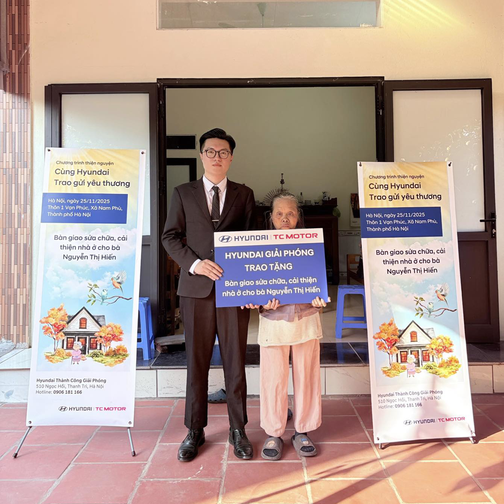 🌟 CÙNG HYUNDAI GIẢI PHÓNG – TRAO GỬI YÊU THƯƠNG 🌟