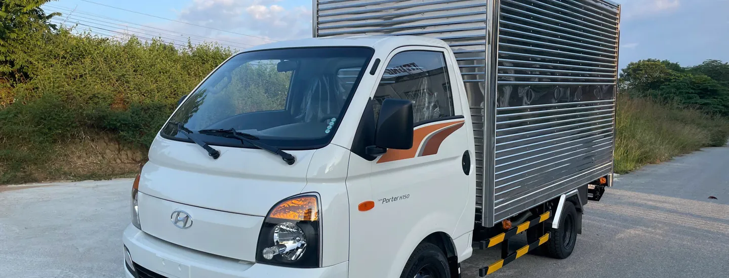 New Porter H150 Thùng Kín Inox