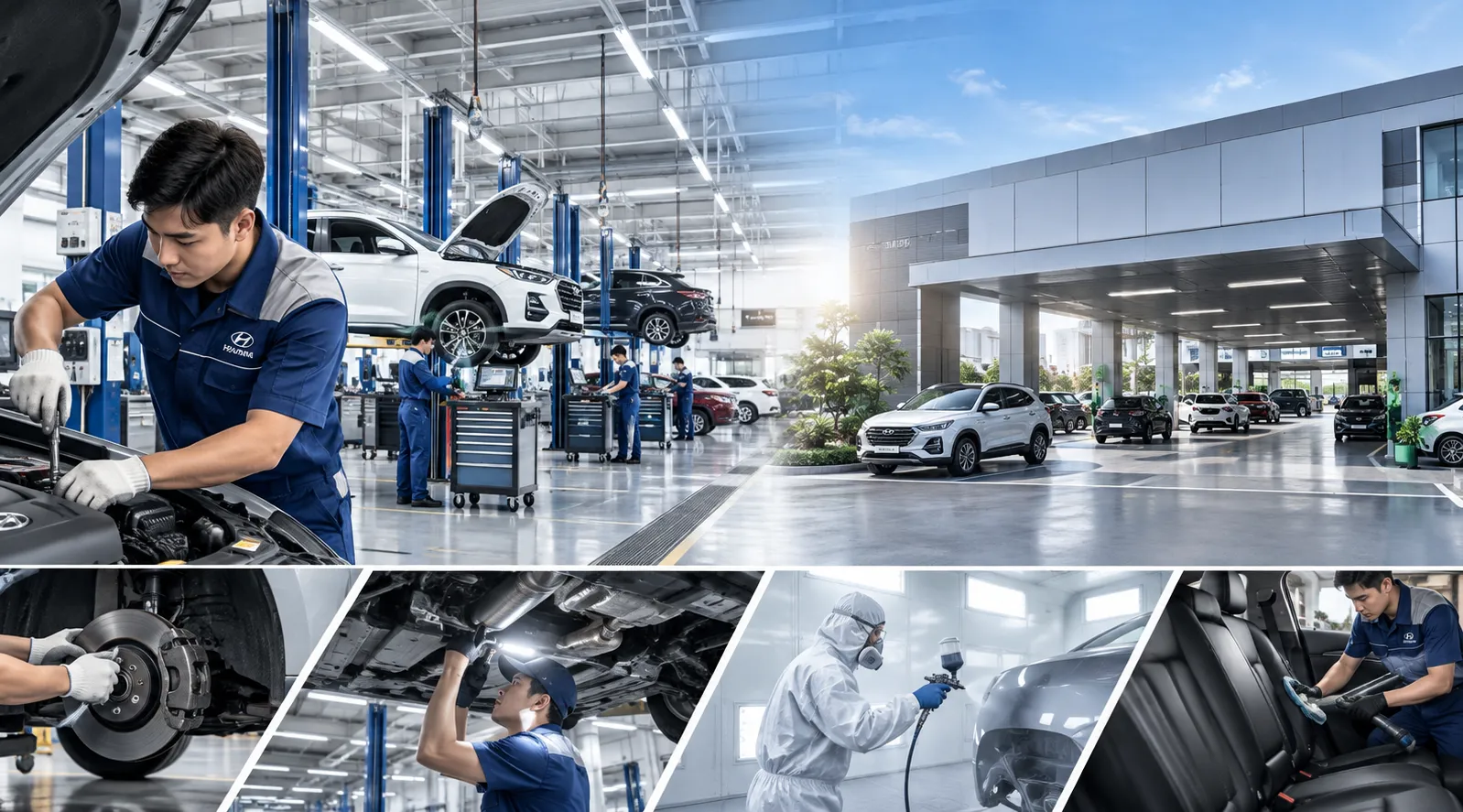 XƯỞNG DỊCH VỤ HYUNDAI PHÚC YÊN