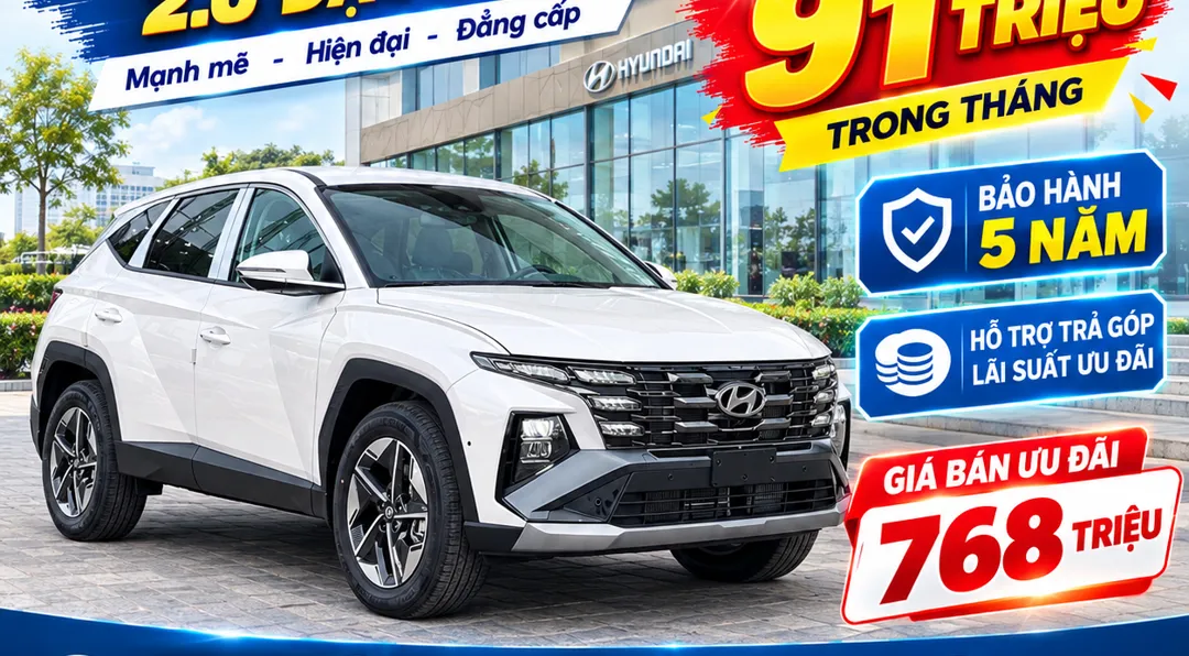 ƯU ĐÃI LỚN TRONG THÁNG 10 KHI MUA HYUNDAI TUCSON