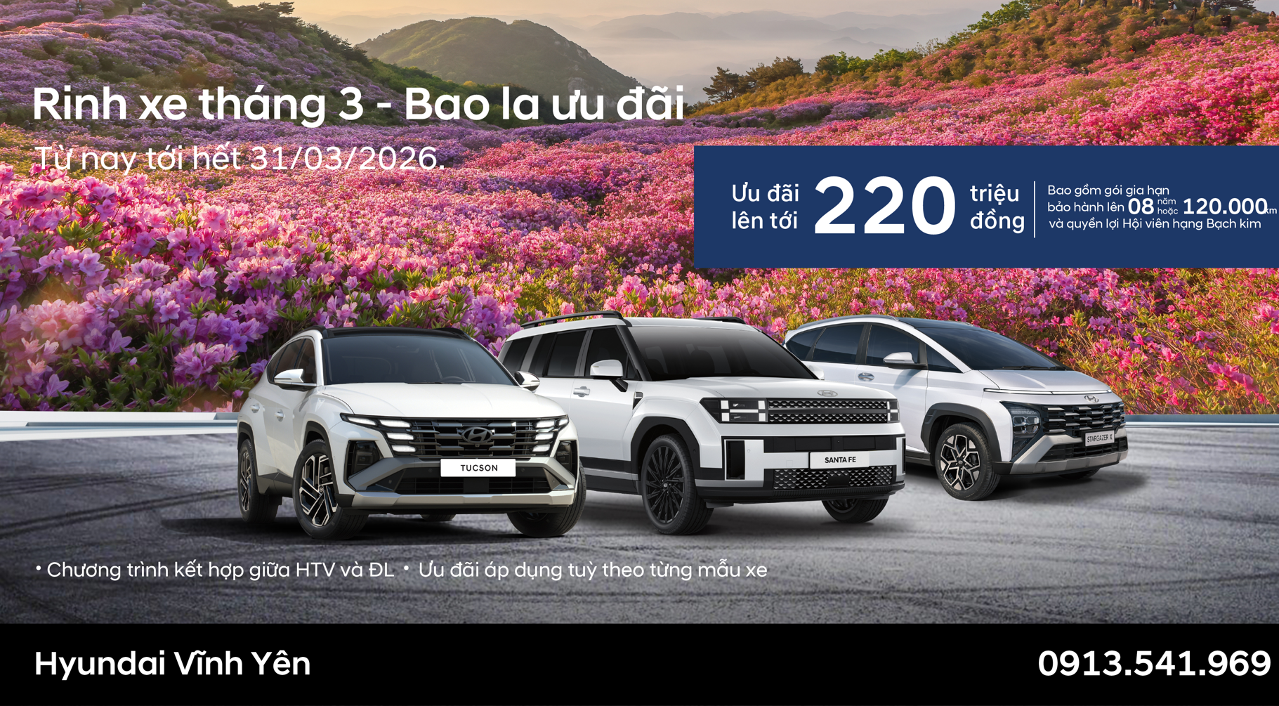 RINH XE THÁNG 3 – BAO LA ƯU ĐÃI