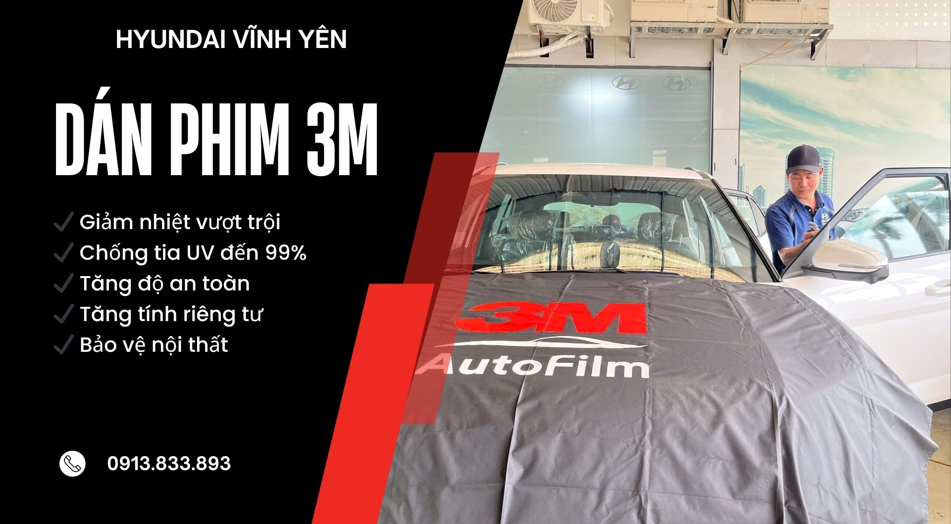 DÁN PHIM CÁCH NHIỆT – NHỎ NHƯNG “CÓ VÕ” CHO XẾ YÊU!