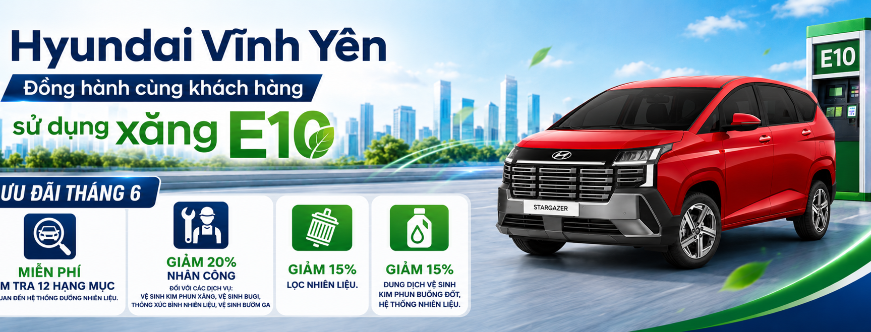 Đồng hành cùng KH sử dụng xăng E10