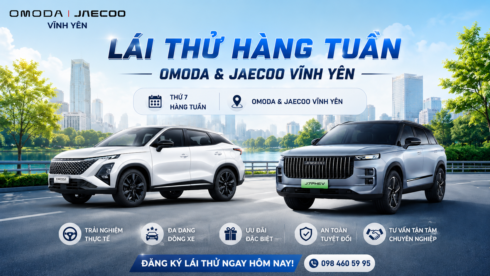Sự kiện lái thử hàng tuần - Trực tiếp cầm lái và trải nghiệm các dòng xe