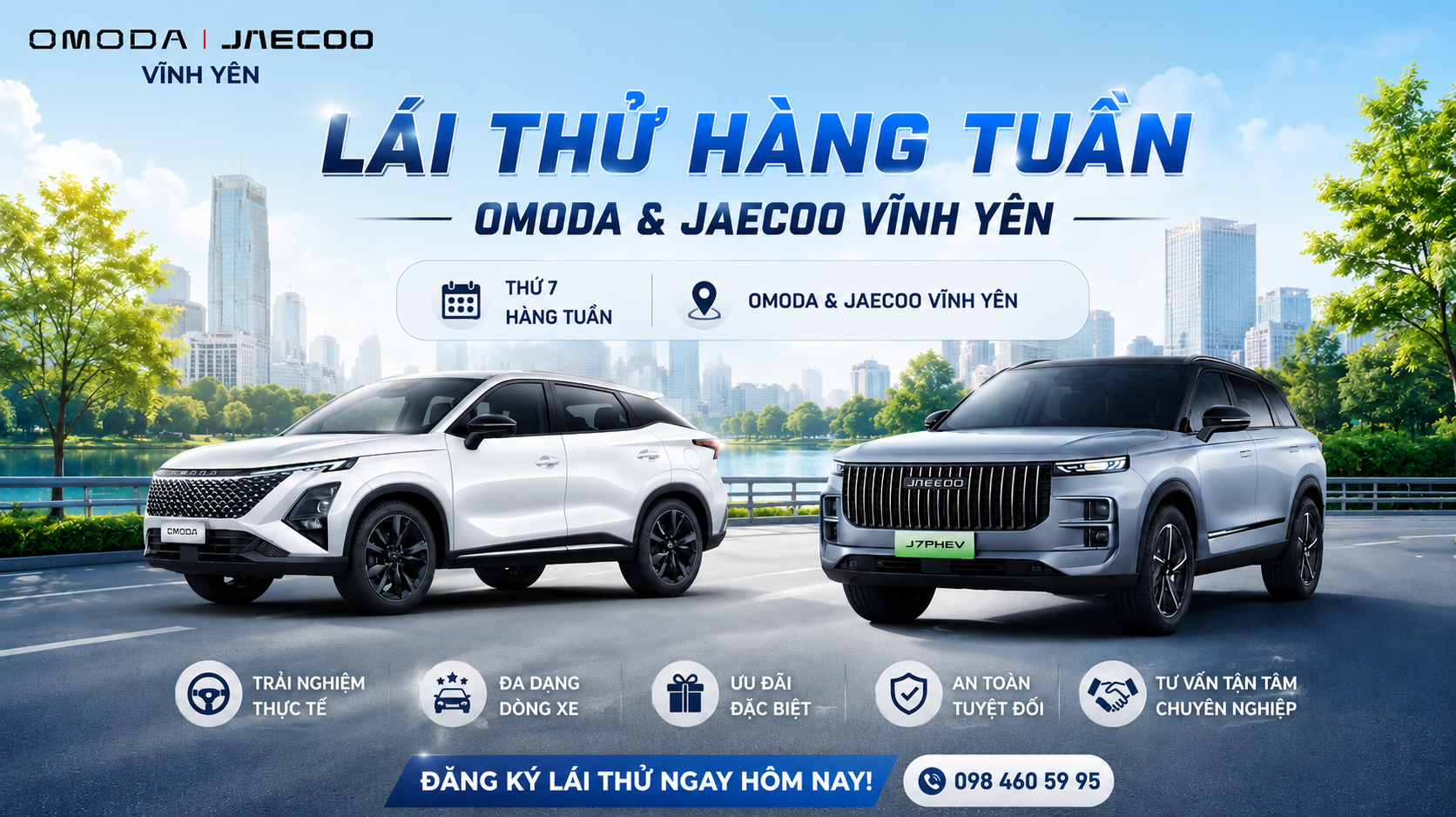 Sự kiện lái thử hàng tuần - Trực tiếp cầm lái và trải nghiệm các dòng xe
