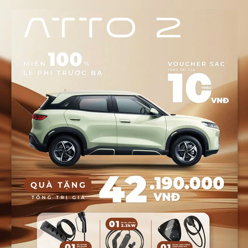 THÁNG 10 RỘN RÀNG ƯU ĐÃI – SỞ HỮU NGAY BYD ATTO 2