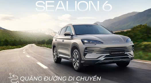 BYD Sealion 6 – Khi công nghệ Super Hybrid DM-i biến mọi hành trình 1.795 km thành trải nghiệm đẳng cấp
