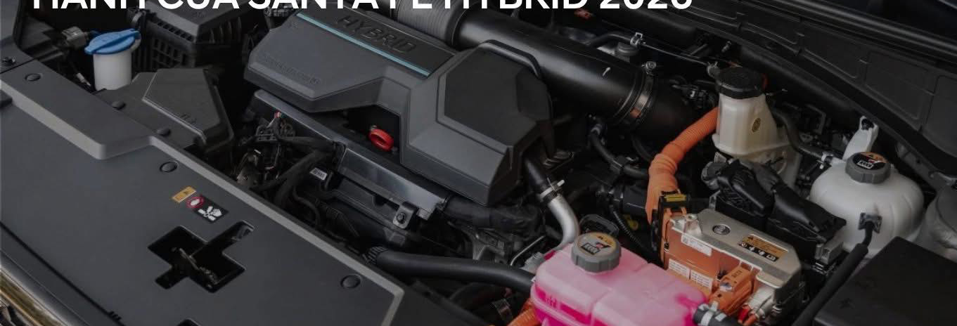 HỆ DẪN ĐỘNG HTRAC – “TRÁI TIM” VẬN HÀNH CỦA SANTA FE HYBRID 2026