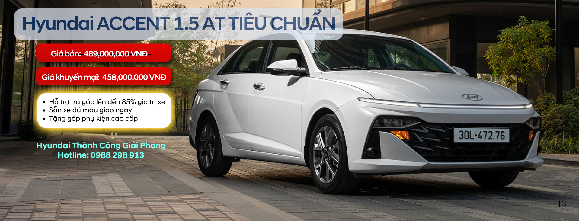 Accent 1.5AT Tiêu Chuẩn