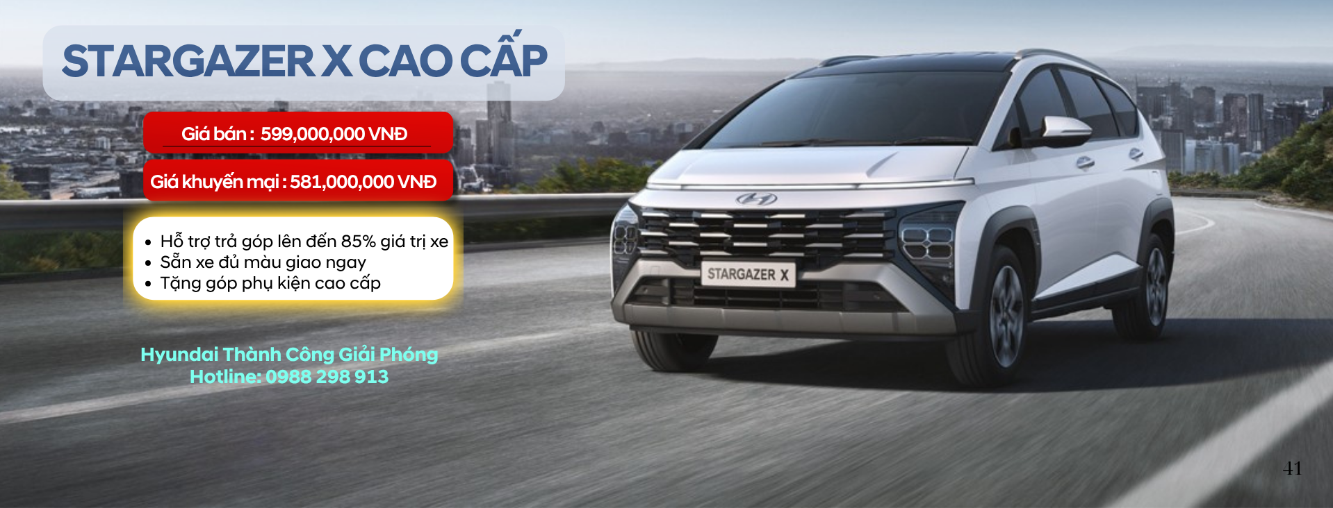 Hyundai Stargazer X 1.5 AT Cao Cấp