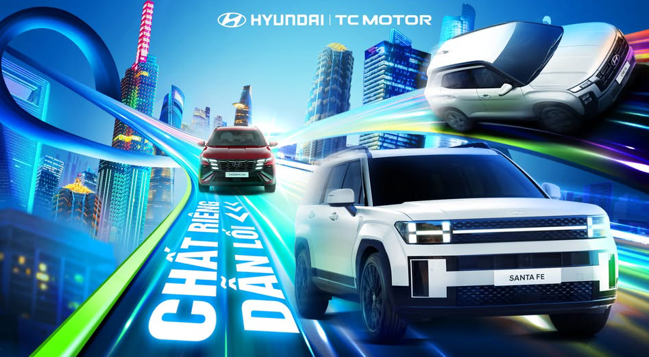 SỰ KIỆN TRƯNG BÀY XE HYUNDAI – CHẤT RIÊNG DẪN LỐI