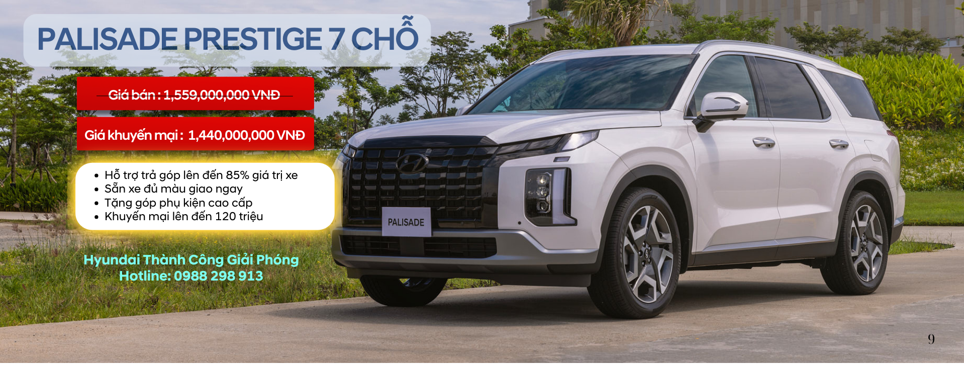 Hyundai Palisade Prestige 7 Chỗ