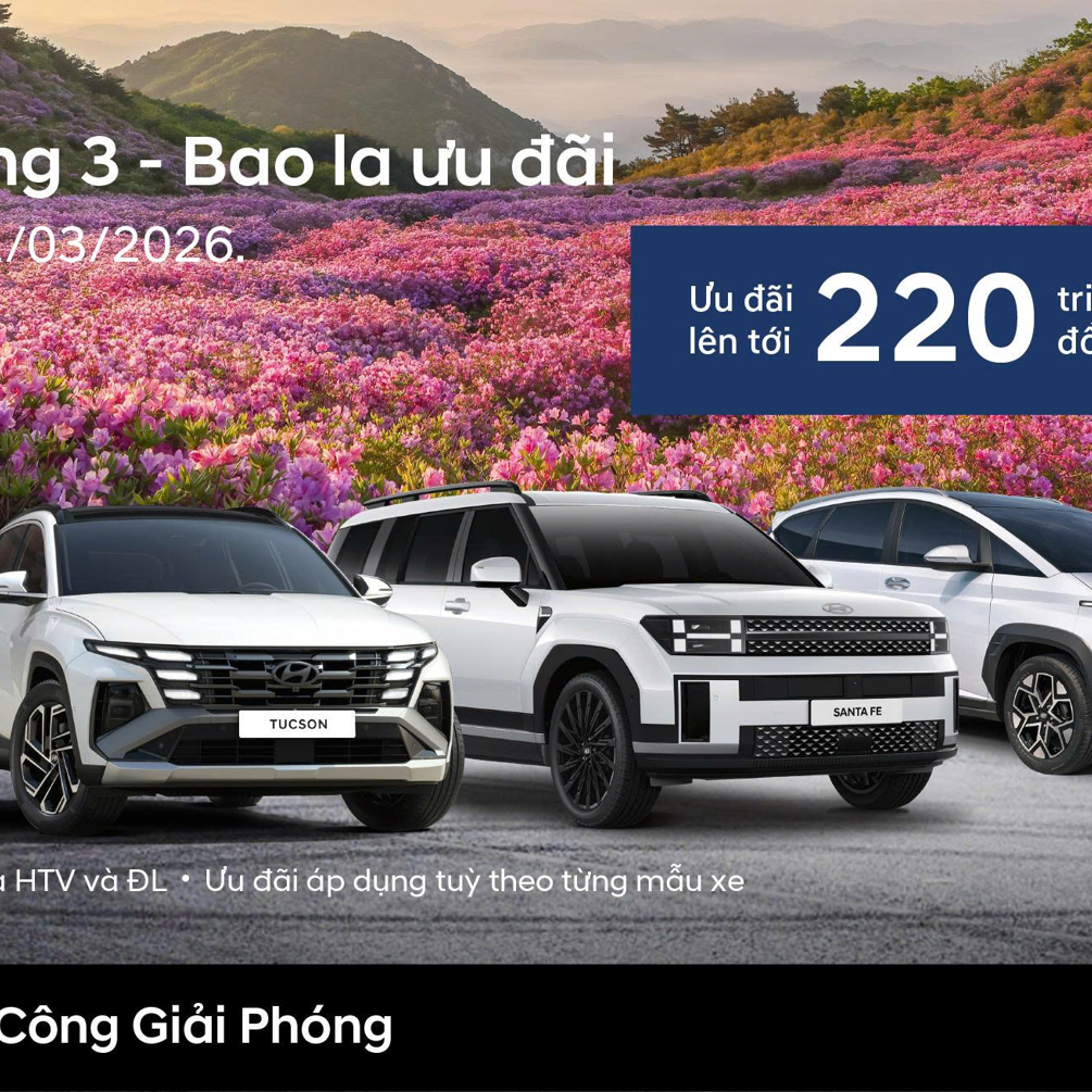 RINH XE THÁNG 3 - BAO LA ƯU ĐÃI