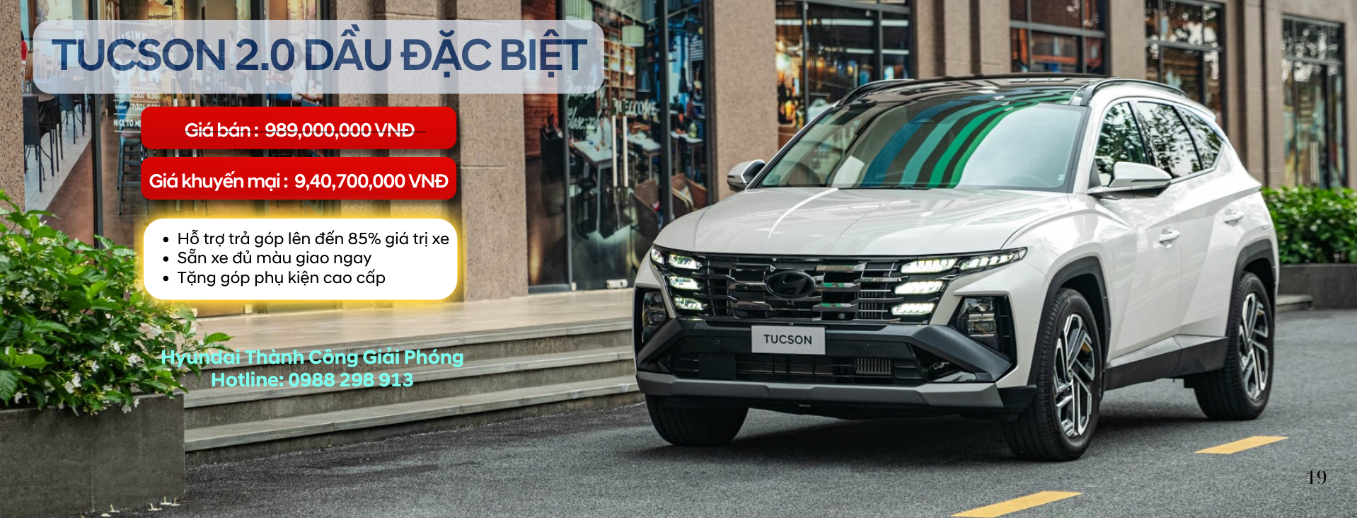 Tucson 2.0 AT Máy Dầu