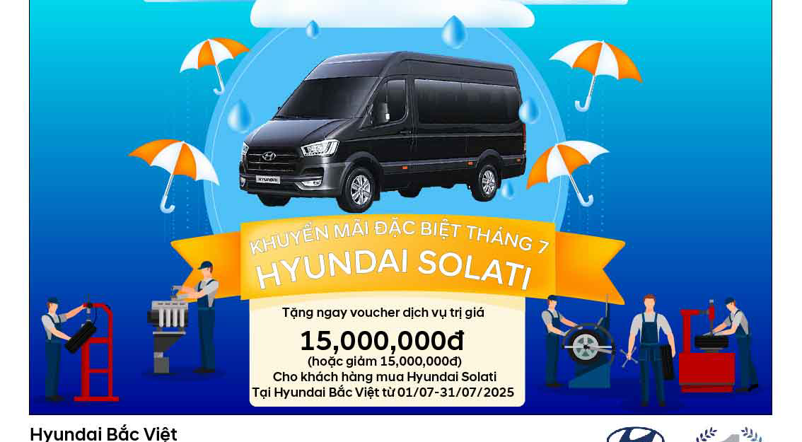 KHUYẾN MÃI ĐẶC BIỆT THÁNG 7 – HYUNDAI SOLATI