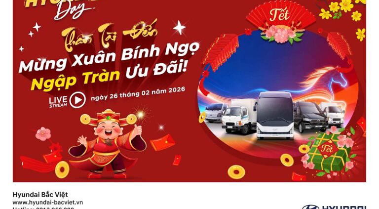 THÔNG BÁO LIVESTREAM HYUNDAI DAY 2026 – Hyundai Bắc Việt