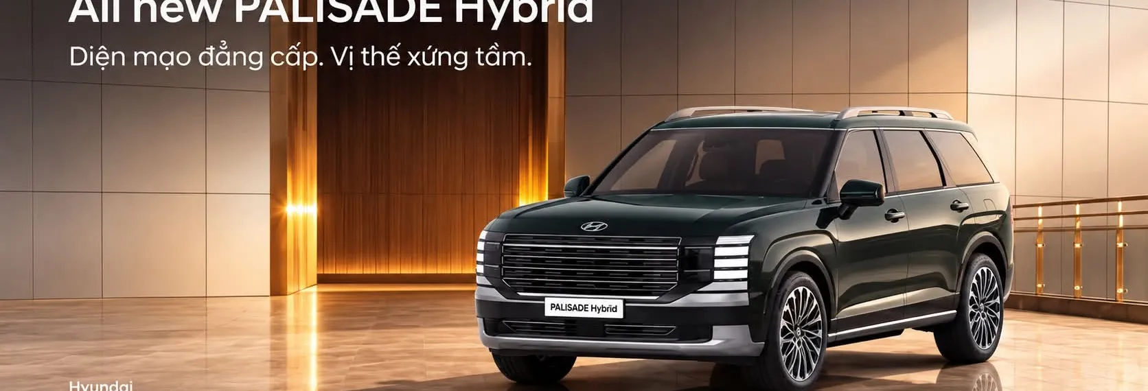 4 SIÊU PHẨM HYUNDAI PALISADE HYBRID QUY TỤ TẠI HYUNDAI CẦU DIỄN