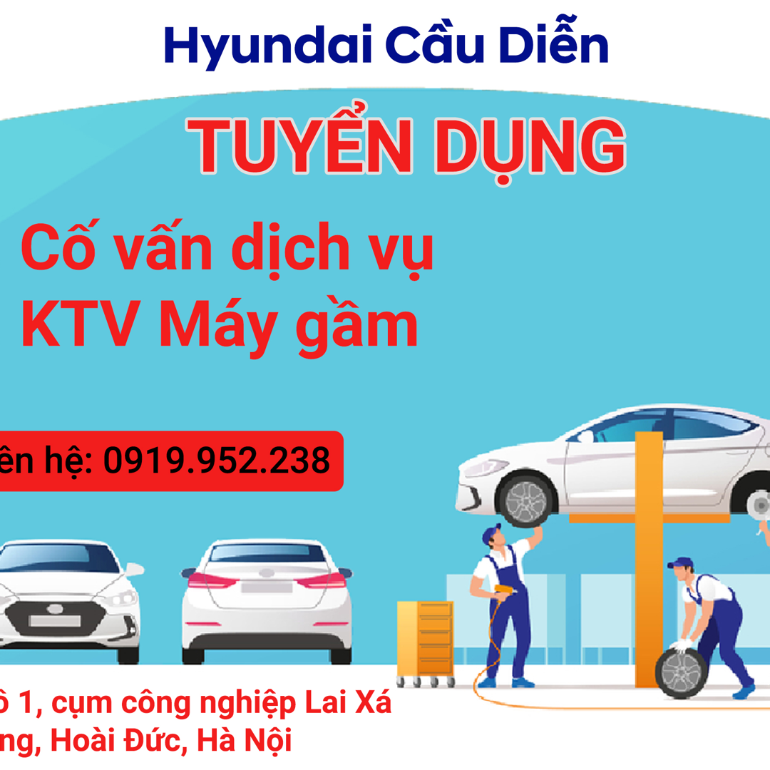 Hyundai cầu diễn tuyển dụng