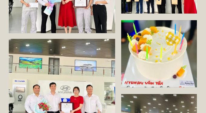 Góc nhỏ khen thưởng Quý 1.2026 cùng Hyundai Vĩnh Yên