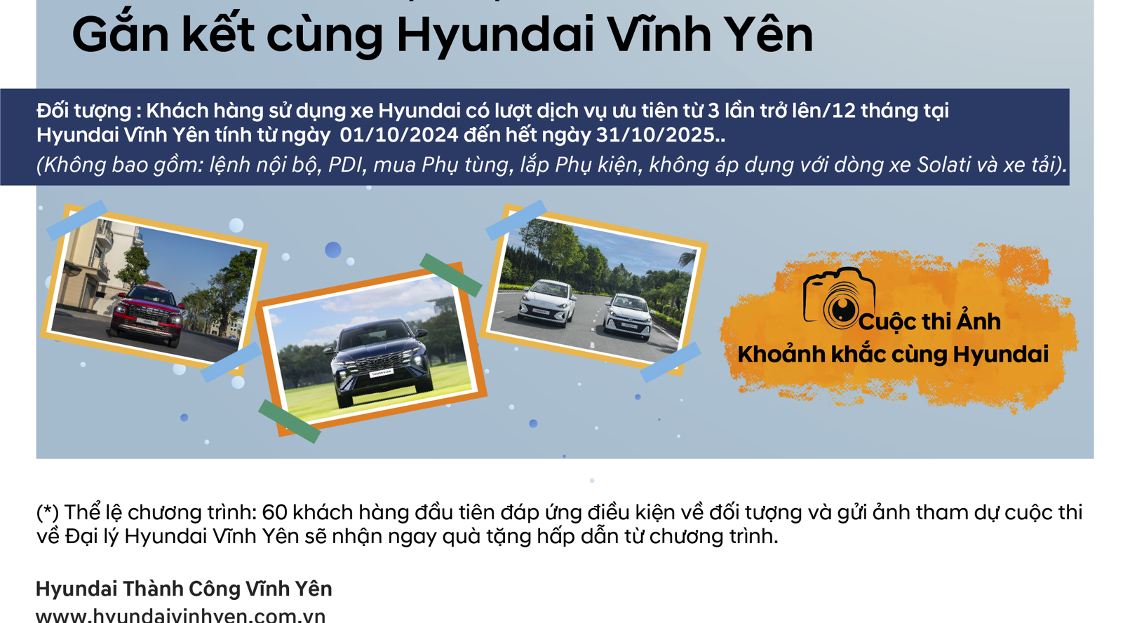 TRI ÂN KHÁCH HÀNG – GẮN KẾT CÙNG HYUNDAI VĨNH YÊN