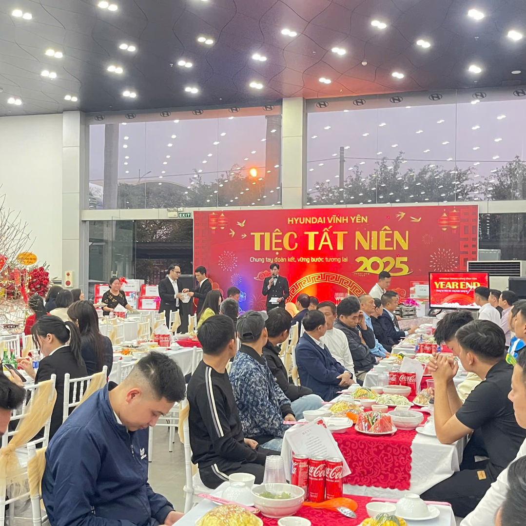 TIỆC TẤT NIÊN HYUNDAI VĨNH YÊN 2025