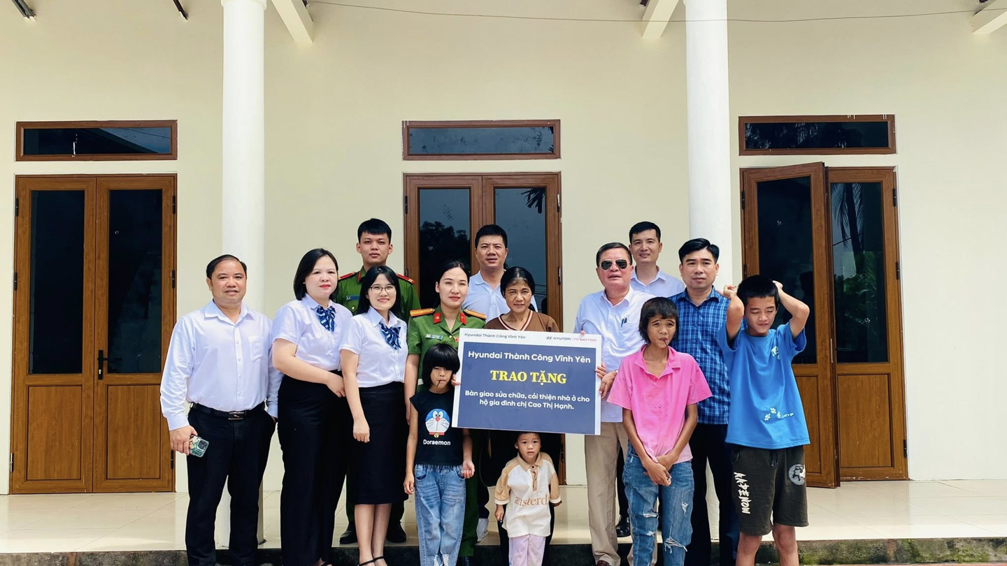 HYUNDAI VĨNH YÊN – XÂY MÁI ẤM, DỰNG TƯƠNG LAI