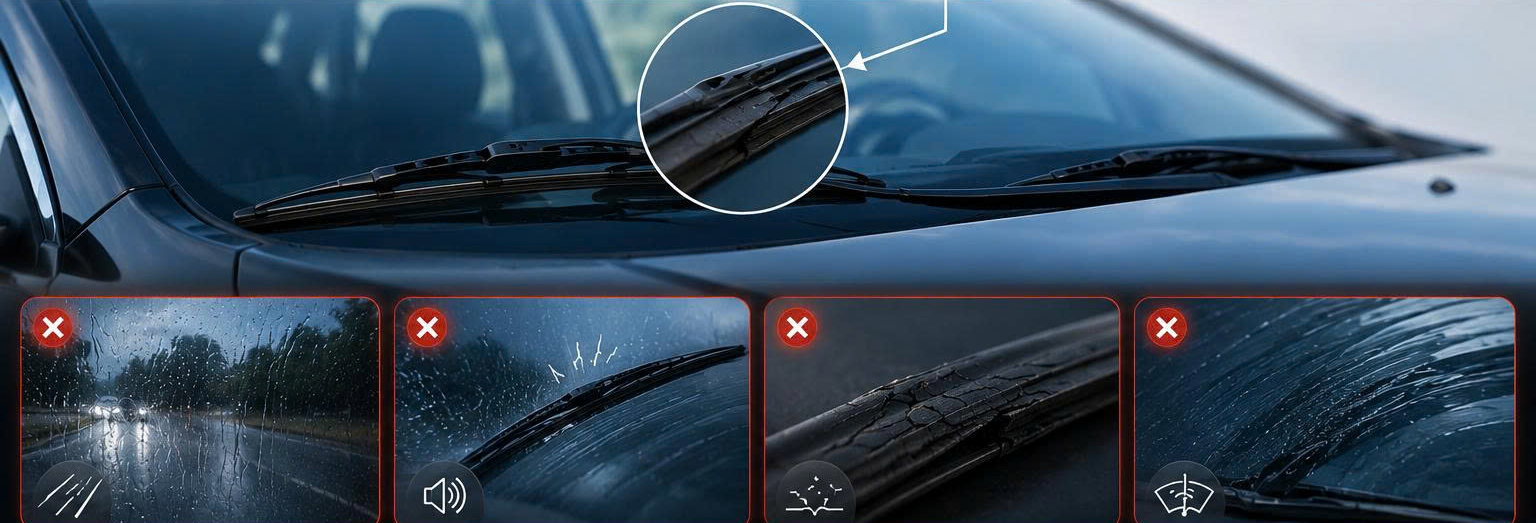 Hệ Thống Kim Gạt Mưa Hyundai Vĩnh Yên – Tầm Nhìn An Toàn Không Chỉ Phụ Thuộc Vào Kính Lái