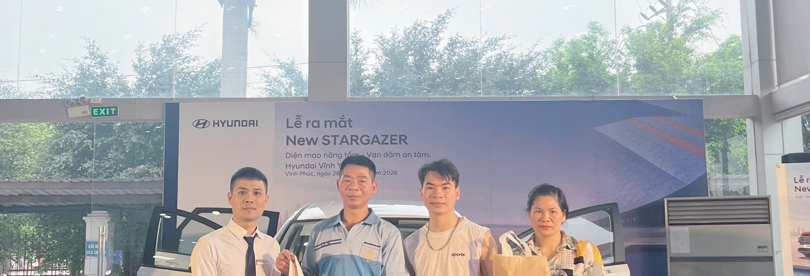 THƯ CẢM ƠN QUÝ KHÁCH HÀNG THAM DỰ CHƯƠNG TRÌNH LỄ RA MẮT HYUNDAI STARGAZER