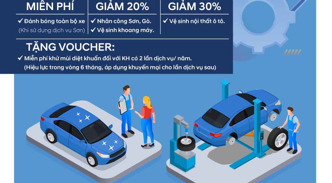 BẢO DƯỠNG Ô TÔ HYUNDAI THÁNG 5 – ƯU ĐÃI HẤP DẪN TẠI HYUNDAI VĨNH YÊN