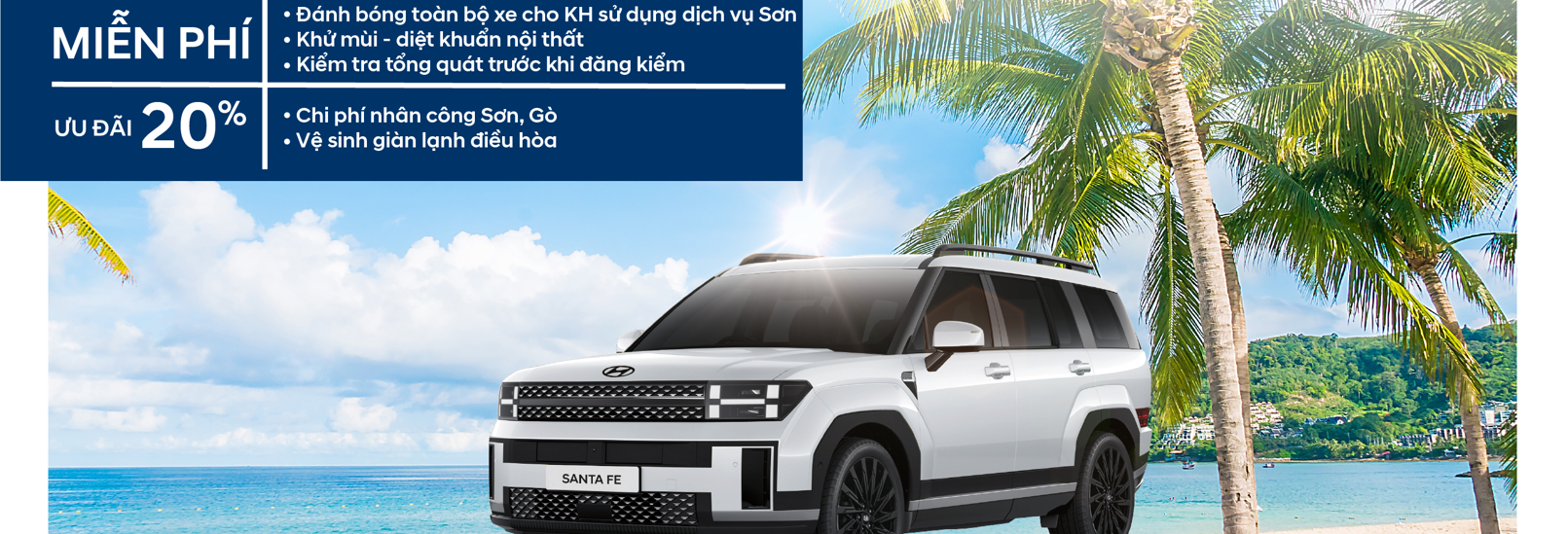 ƯU ĐÃI CHĂM XE – CHÀO HÈ RỰC RỠ