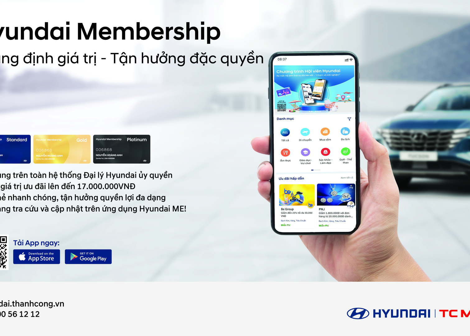 Hội viên Hyundai – Đặc quyền Membership tại Hyundai Vĩnh Yên