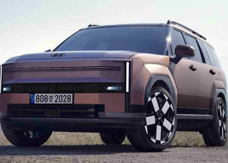 Hyundai Santa Fe 2027 facelift lộ diện, chuyển từ hầm hố sang tinh tế