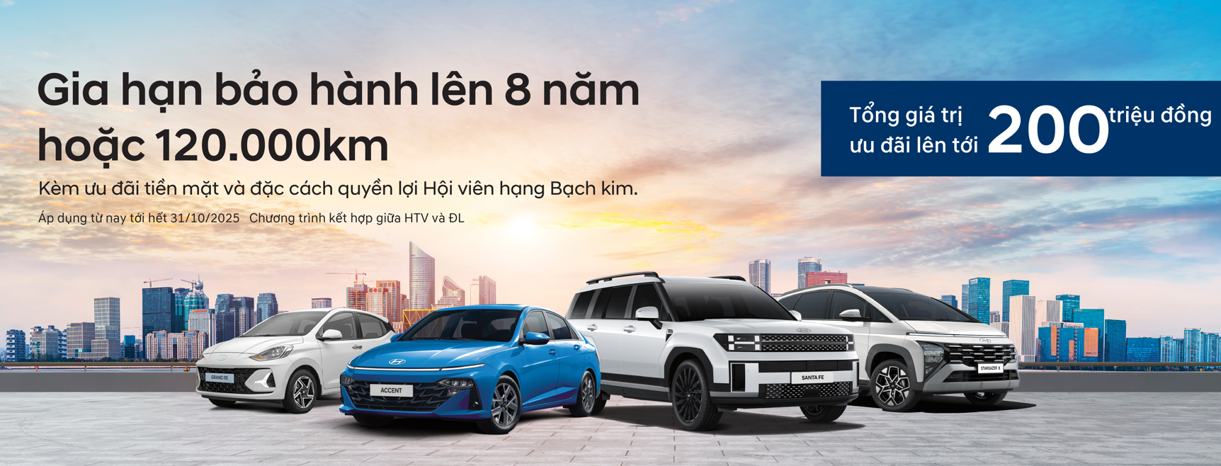HYUNDAI VĨNH YÊN ƯU ĐÃI BẢO HÀNH 8 NĂM CÙNG HỖ TRỢ TÀI CHÍNH LÊN ĐẾN 200 TRIỆU ĐỒNG