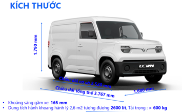 230 triệu mua EC Van được nhiều và KHÔNG mất gì