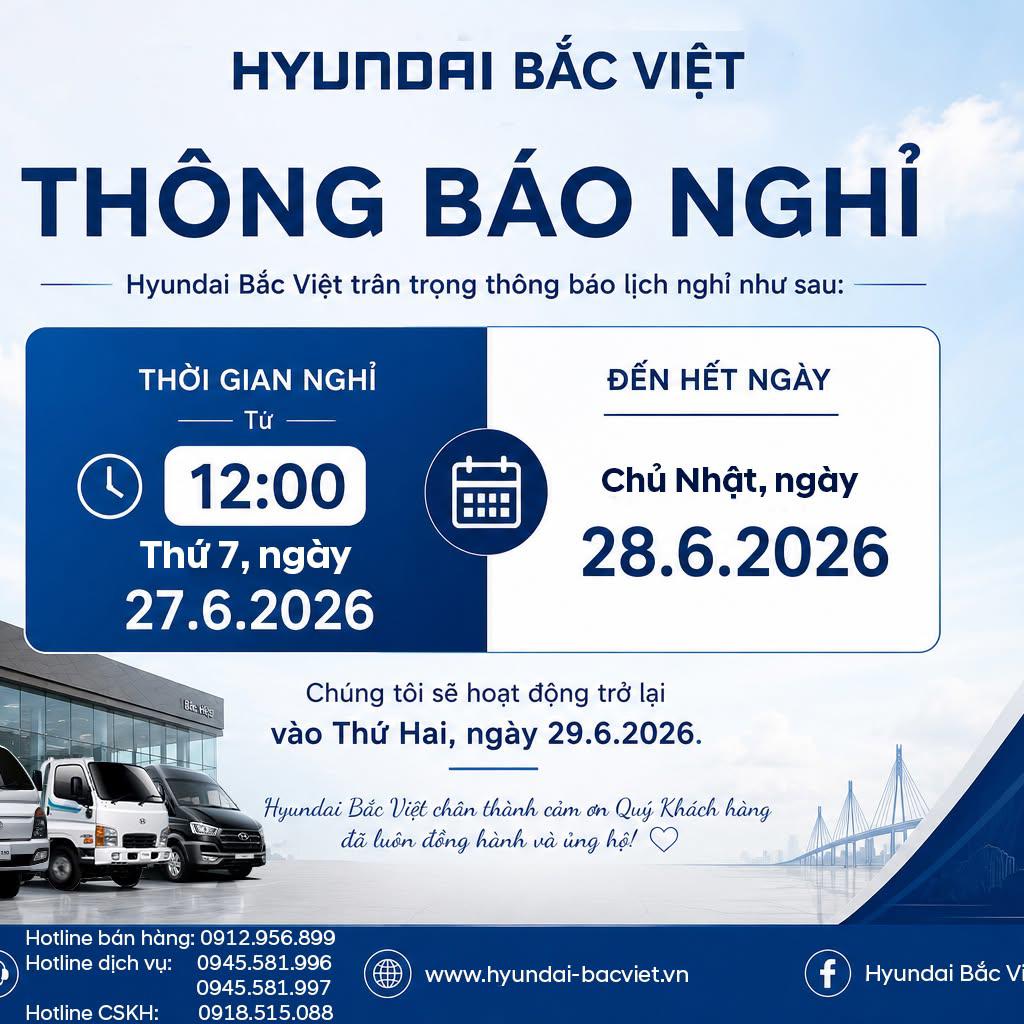 THÔNG BÁO LỊCH NGHỈ HÈ